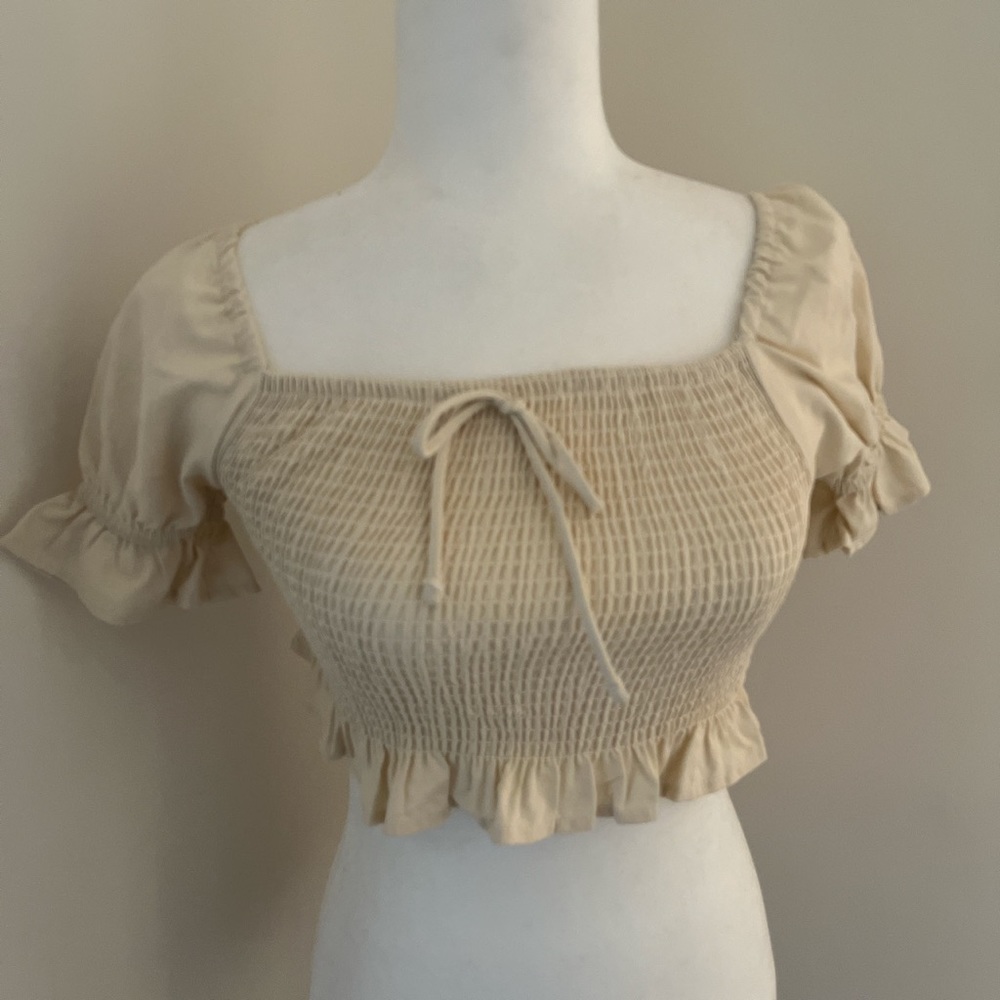 Peasant Crop Top